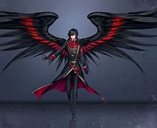 Image result for Anime Male Fallen Angel
