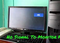 Image result for No Signal Error On Monitor