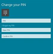 Image result for Windows Pin Change