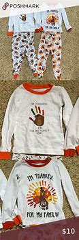 Image result for Thanksgiving Pajamas 4T