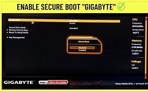 Image result for Secure Boot Gigabyte Bios