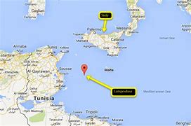 Image result for Lampedusa Map