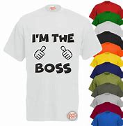 Image result for Funny Boss T-Shirts