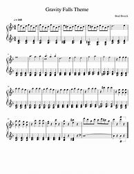 Image result for Gravity Falls Theme Song Piano