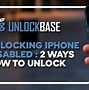 Image result for How to Unlock Your iPhone When Disabled