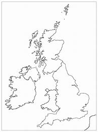 Image result for Blank UK Map Template