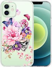 Image result for Clear Case with White Flower for iPhone