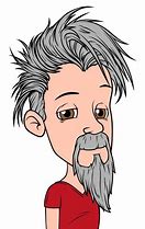 Image result for Grey Hair Man Cartoon
