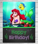 Image result for Happy Birthday Little Mermaid Ariel