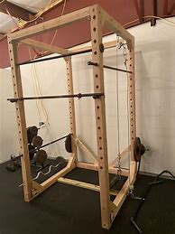 Image result for Homemade Squat Rack