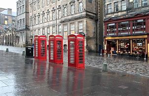 Image result for Edinburgh Phone Boxes