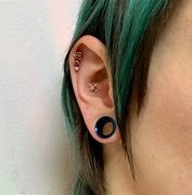 Image result for Small Ear Gauges