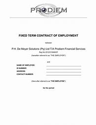 Image result for Example for Filling Form for Fixed Term Contract