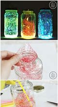 Image result for DIY Glow Mason Jar Crafts