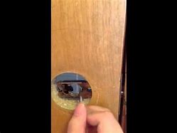 Image result for How to Open Door without Knob