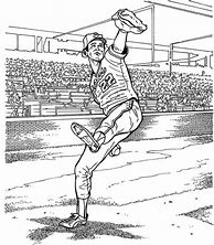 Image result for MLB Players Coloring Pages