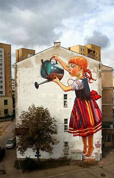 Natalia Rak New Mural For Folk On The Street - Białystok, Poland ...