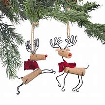 Image result for Funny Christmas Reindeer Ornament