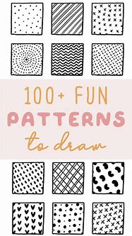 Image result for Easy Cute Patterns Drawing