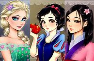 Image result for Disney Characters as Anime