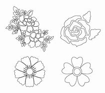 Image result for Large Flower Stencils Printable