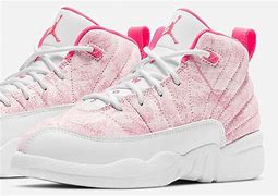 Image result for Pink Jordan Girl 12s