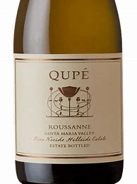 Image result for Qupe Roussanne Hillside Estate Bien Nacido