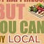 Image result for Shop Local Sign