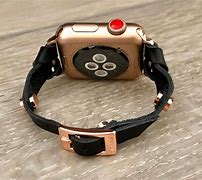Image result for Rose Gold Apple Watch with Black Strap