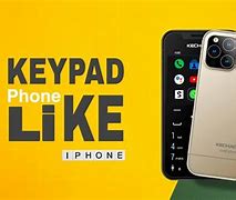 Image result for Keypad Phone Like iPhone