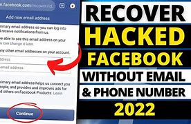 Image result for how to put my number for recovery on facebook