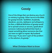 Image result for Christian Quotes On Gossip