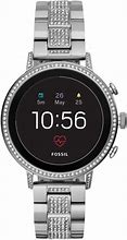 Image result for Fossil Q Venture HR Silver Smartwatch Ftw6013