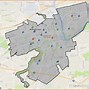 Image result for Allentown PA Map with Attractions