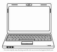 Image result for Laptop Simple Drawing