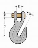 Image result for Chain with Hooks for Braided Cable