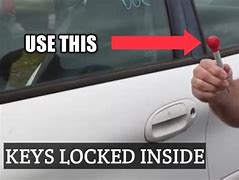 Image result for How to Open a Car Door without Key