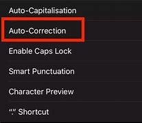 Image result for How to Turn Off Auto Correct On iPhone