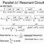Image result for Series R but Parallel LC Circuit