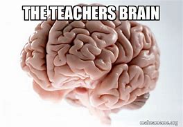 Image result for Teacher Brain Meme