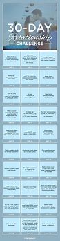 Image result for 30-Day Relationship Challenge Printable