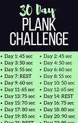 Image result for 30-Day Plank Challenge Calendar Printable