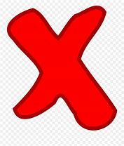 Image result for Red X Mark Emoji
