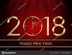 Image result for Happy New Year Clock 2018