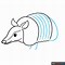 Image result for Armadillo Outline Detail