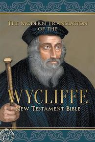 Image result for Wycliffe Bible