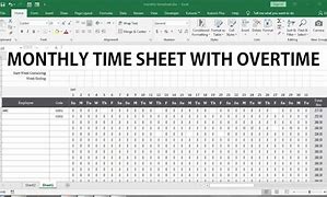 Image result for Over Time Sheet Month of March 2018