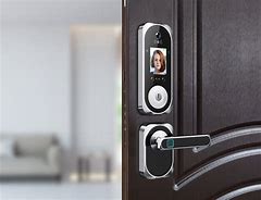 Image result for Remote Opening Door Lock with Camera