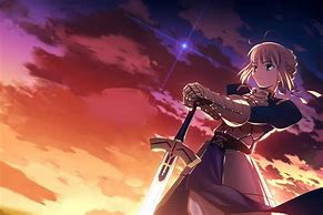 Image result for Fate Anime Saber