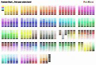 Image result for What Are the Numbers On Pantone Rose Tone and Holly Tone